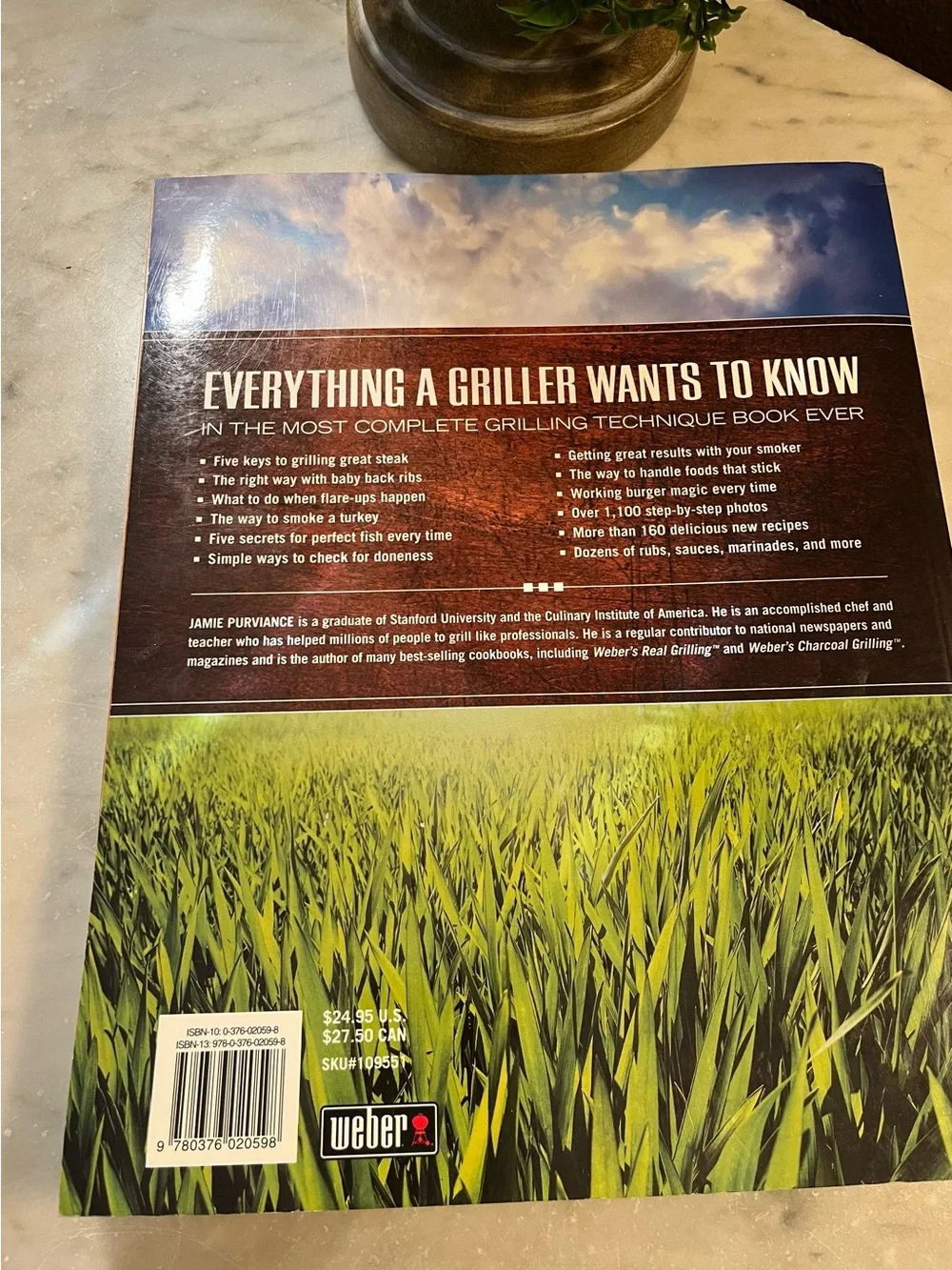 's Way to Grill Cookbook - Brown Cover